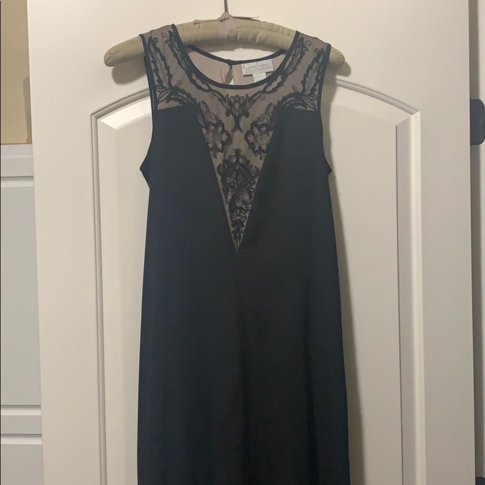 Black Jessica Simpson High/Low Maternity Dress - S